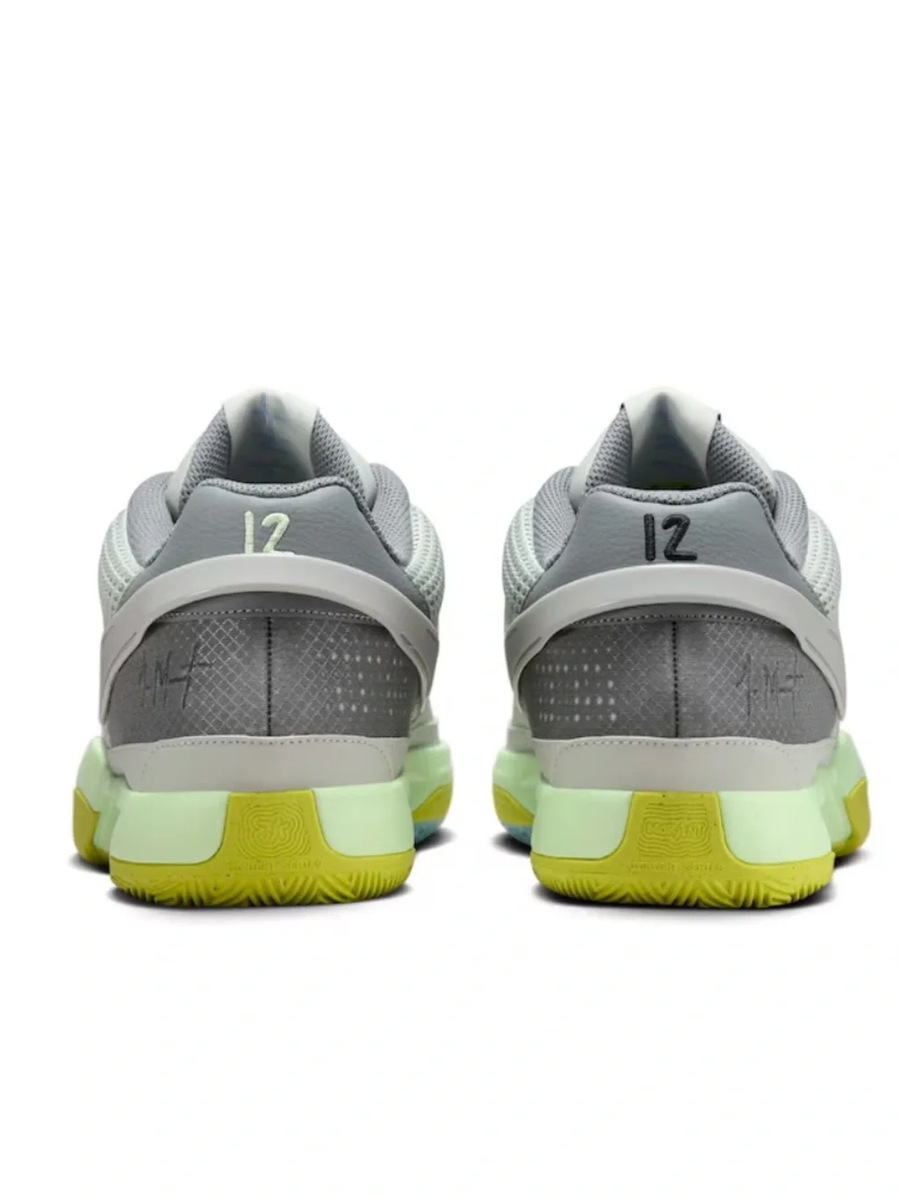 Nike Ja 1 Light Silver/Cyber sneaker size 8.5